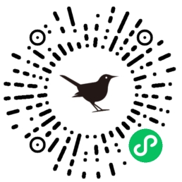About Birds mini program QR code